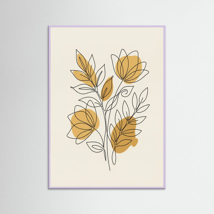 Lilac Wood Intertwined Gaze