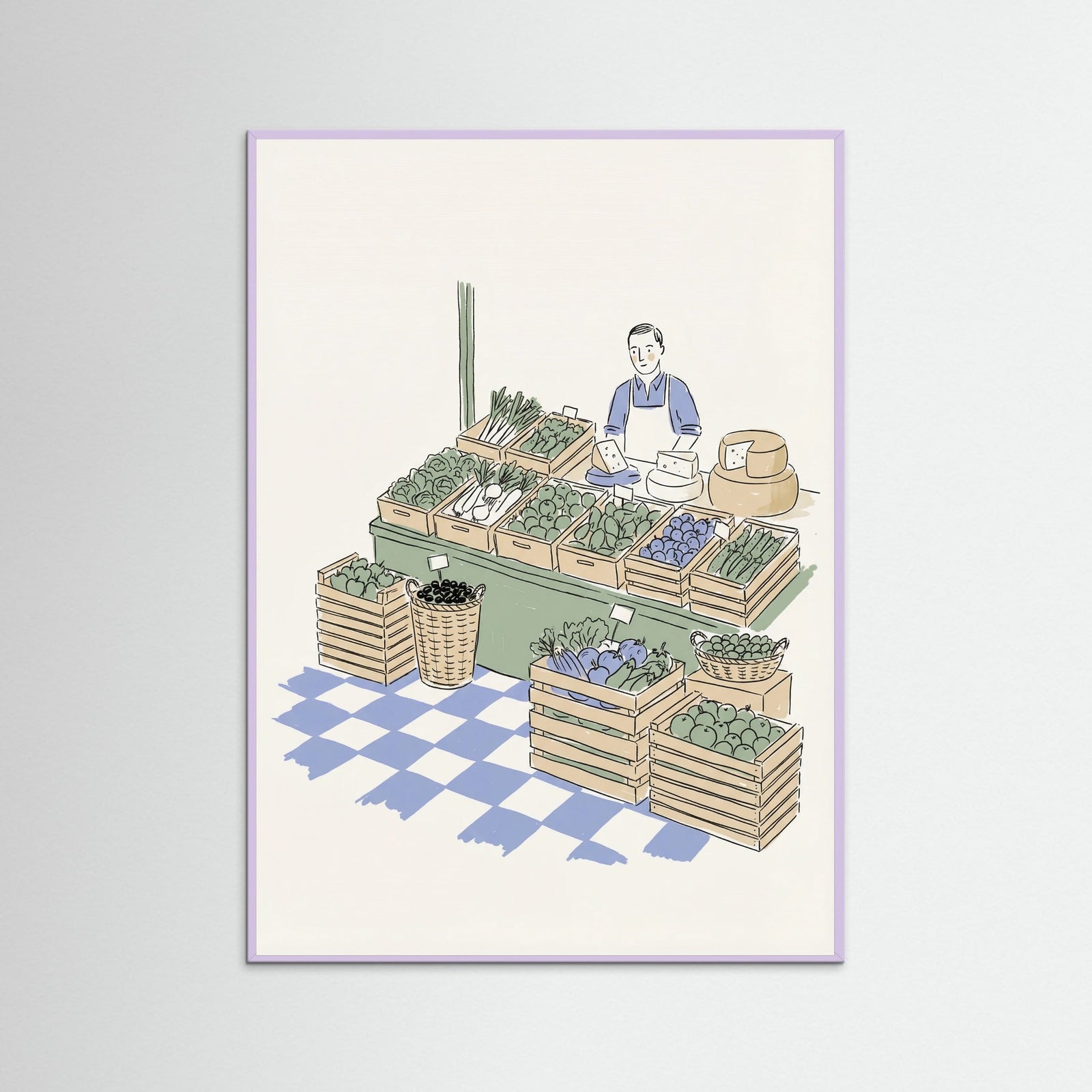 Lilac Wood Italian Cafe Sketch