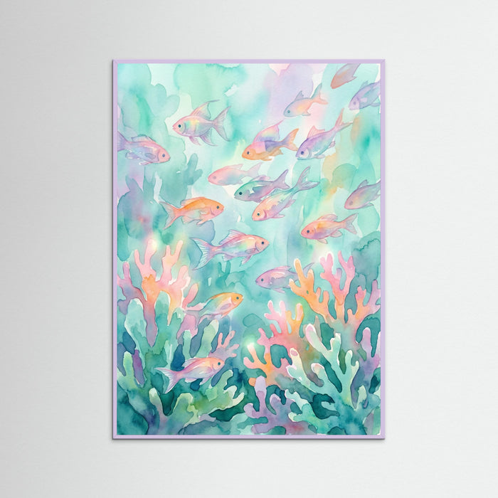 Lilac Wood Jellyfish Bloom