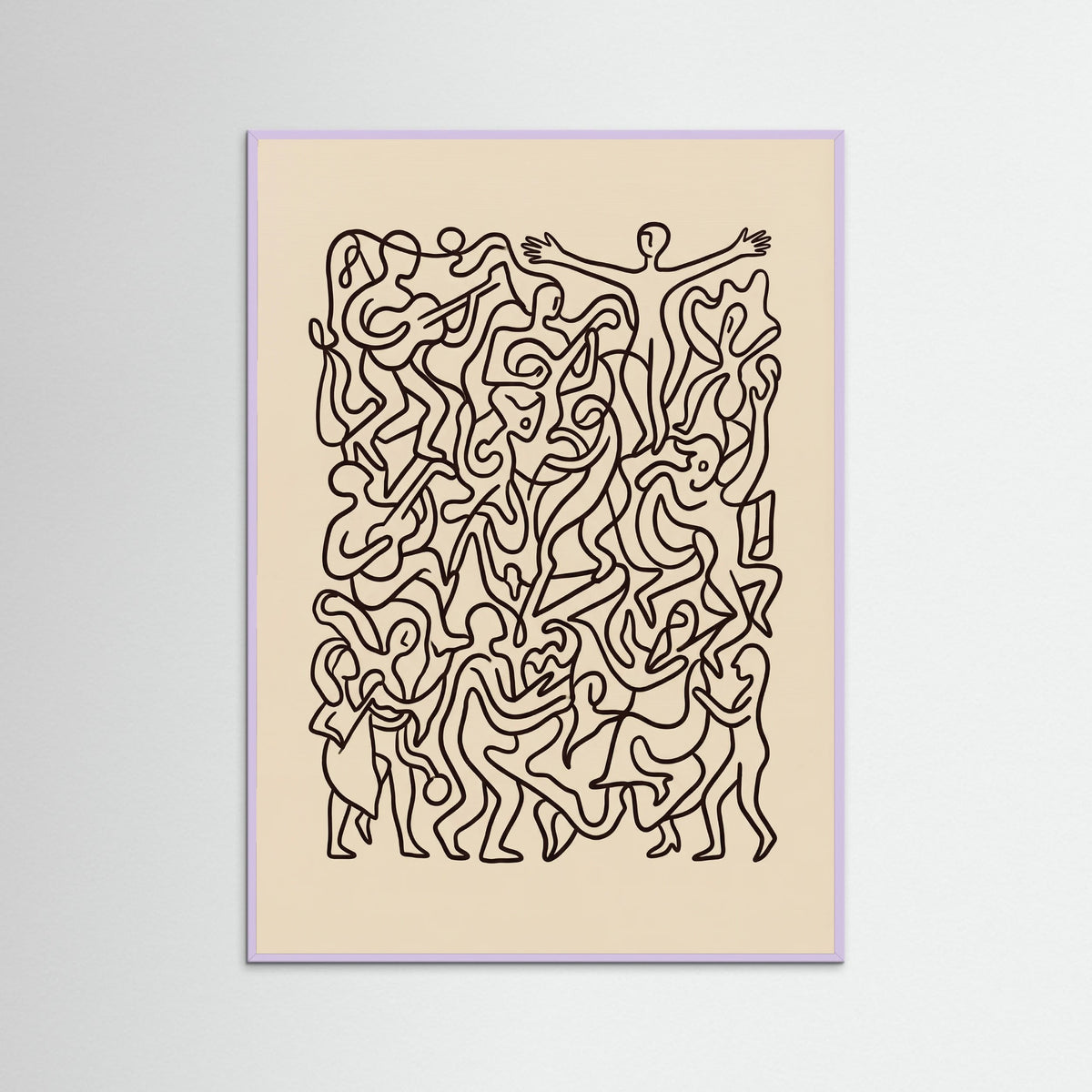 Lilac Wood Joyful Lines