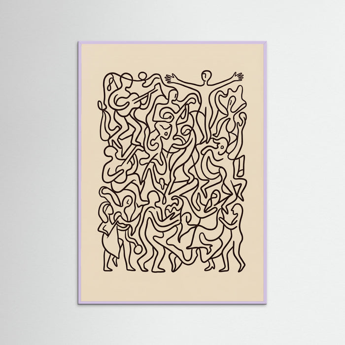 Lilac Wood Joyful Lines