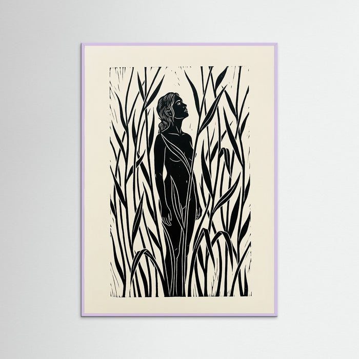 Lilac Wood Jungle Embrace