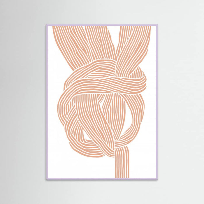 Knots No 2 Poster – poster and art print
