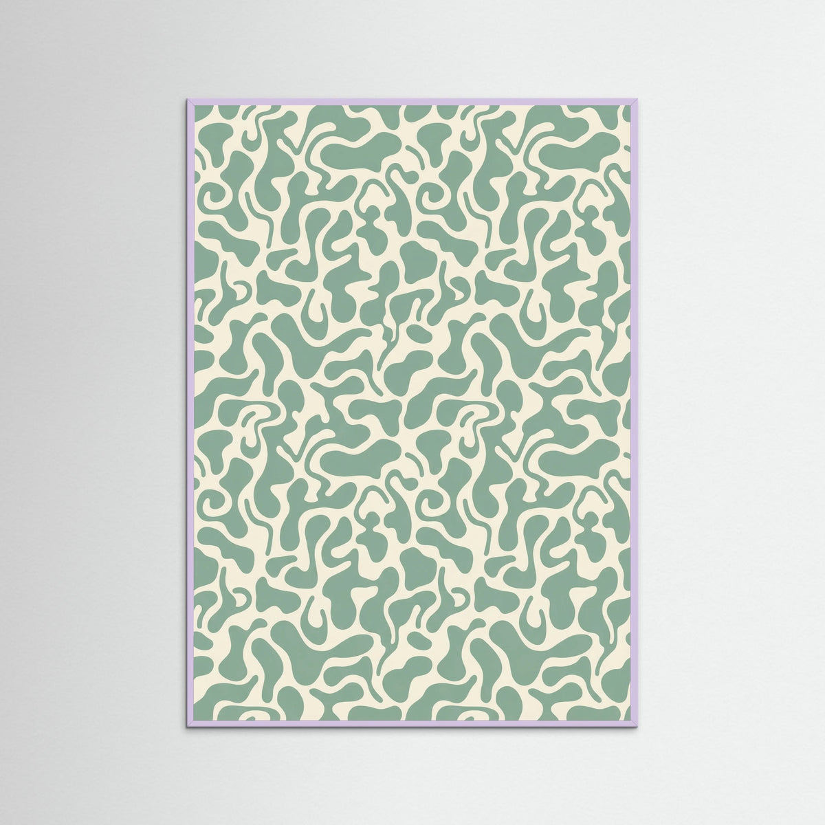 Lilac Wood Kusama Organic Pattern