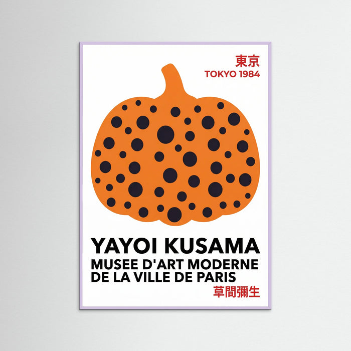 Lilac Wood Kusama Polka Dots