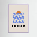 Affiche La Mer Abstract Ocean Poster No. 03 – affiche et impression d’art