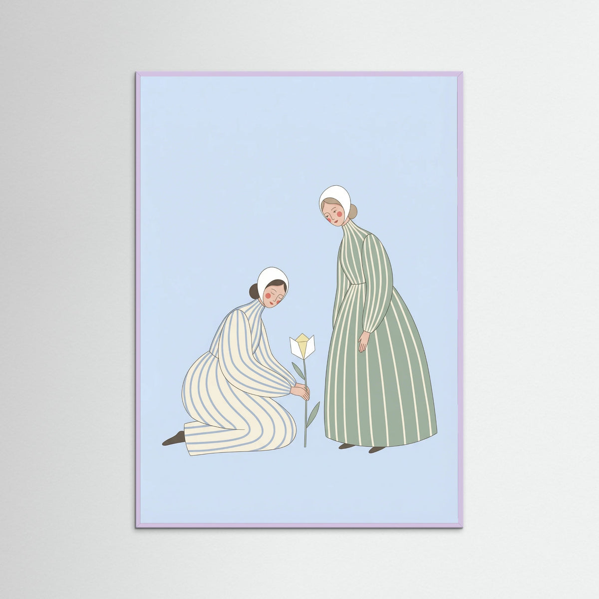 Lilac Wood Lavender Garment Woman