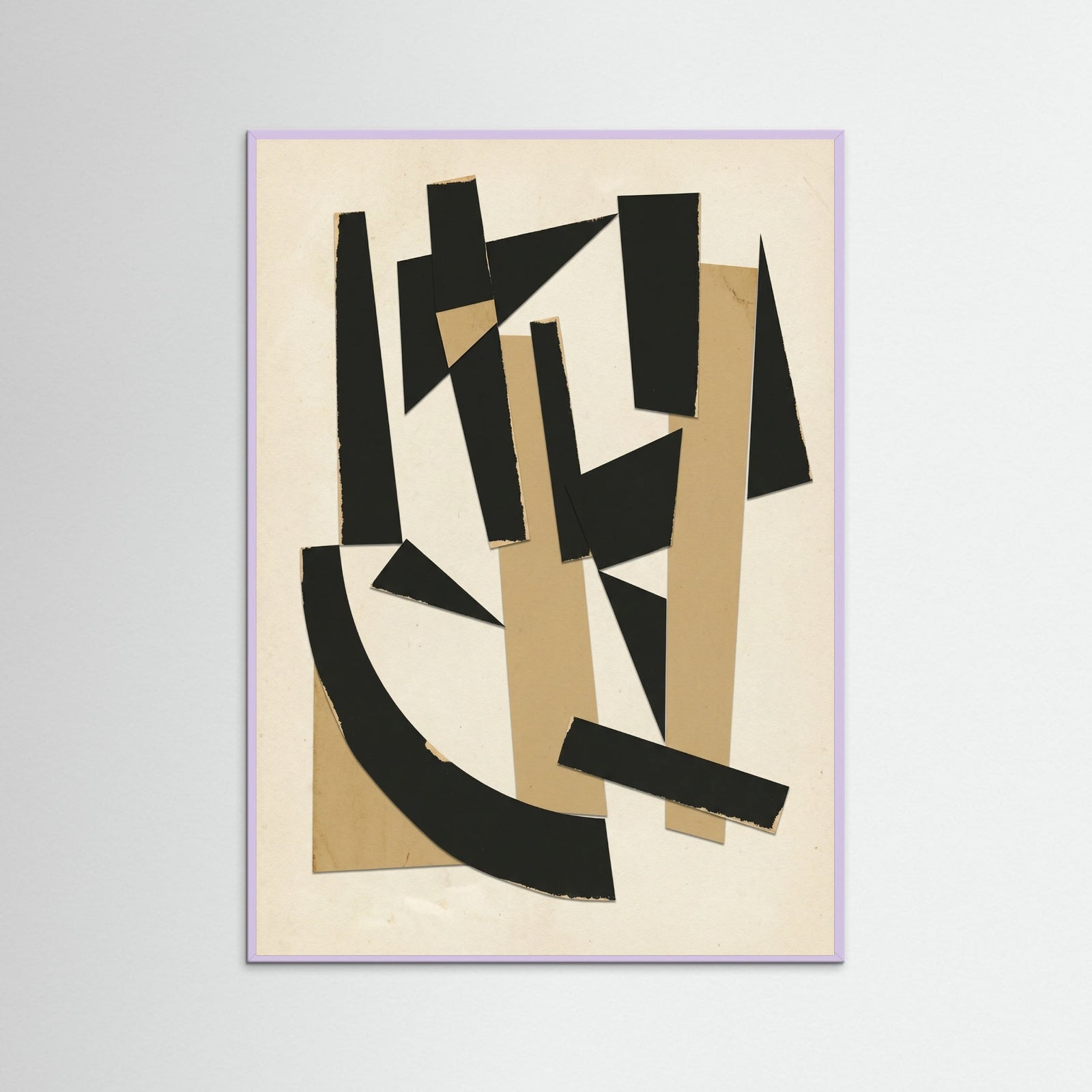 Lilac Wood Layered Forms