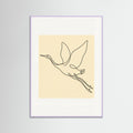 Lilac Wood Le Chien Line Art