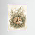 Lilac Wood Leafy Serenity