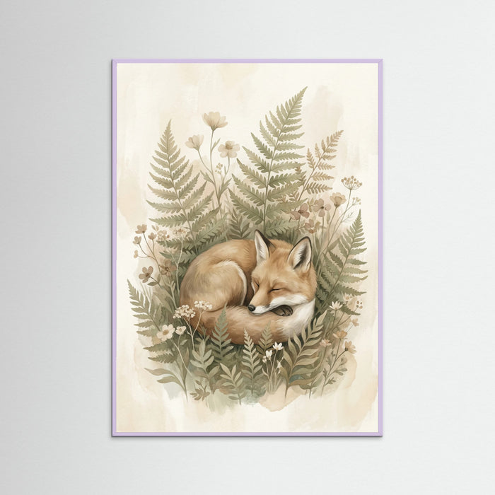 Lilac Wood Leafy Serenity