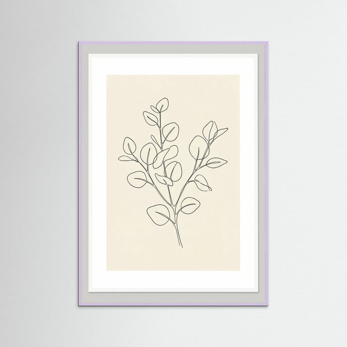 Lilac Wood Lemon Zest Sketch