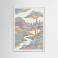 Lilac Wood Light Mosaic