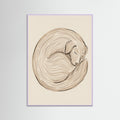 Lilac Wood Linear Recline