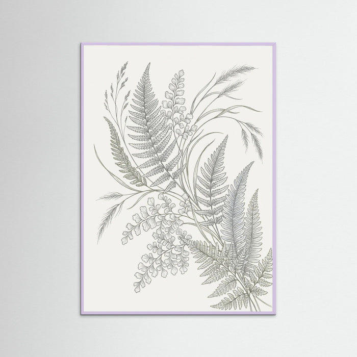 Lilac Wood Lined Botanicals