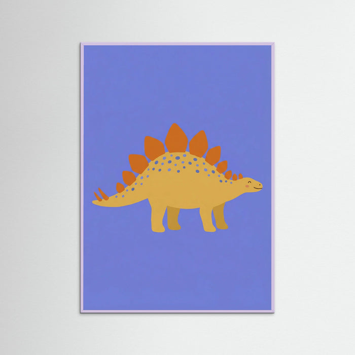 Lilac Wood Long Neck Dino