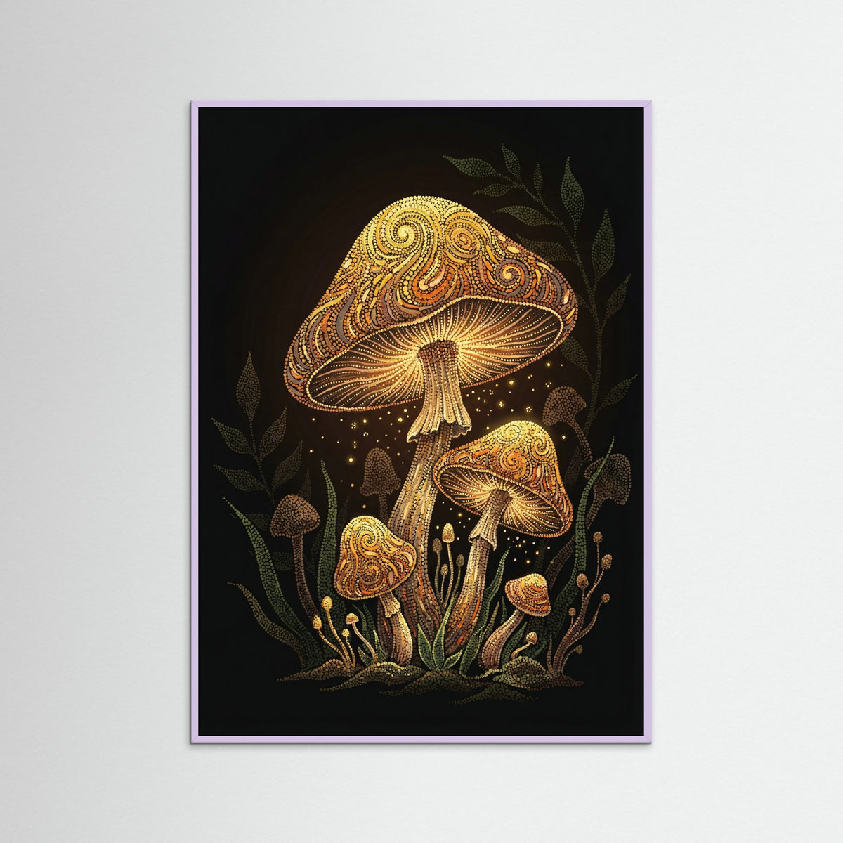 Lilac Wood Luminous Meadow