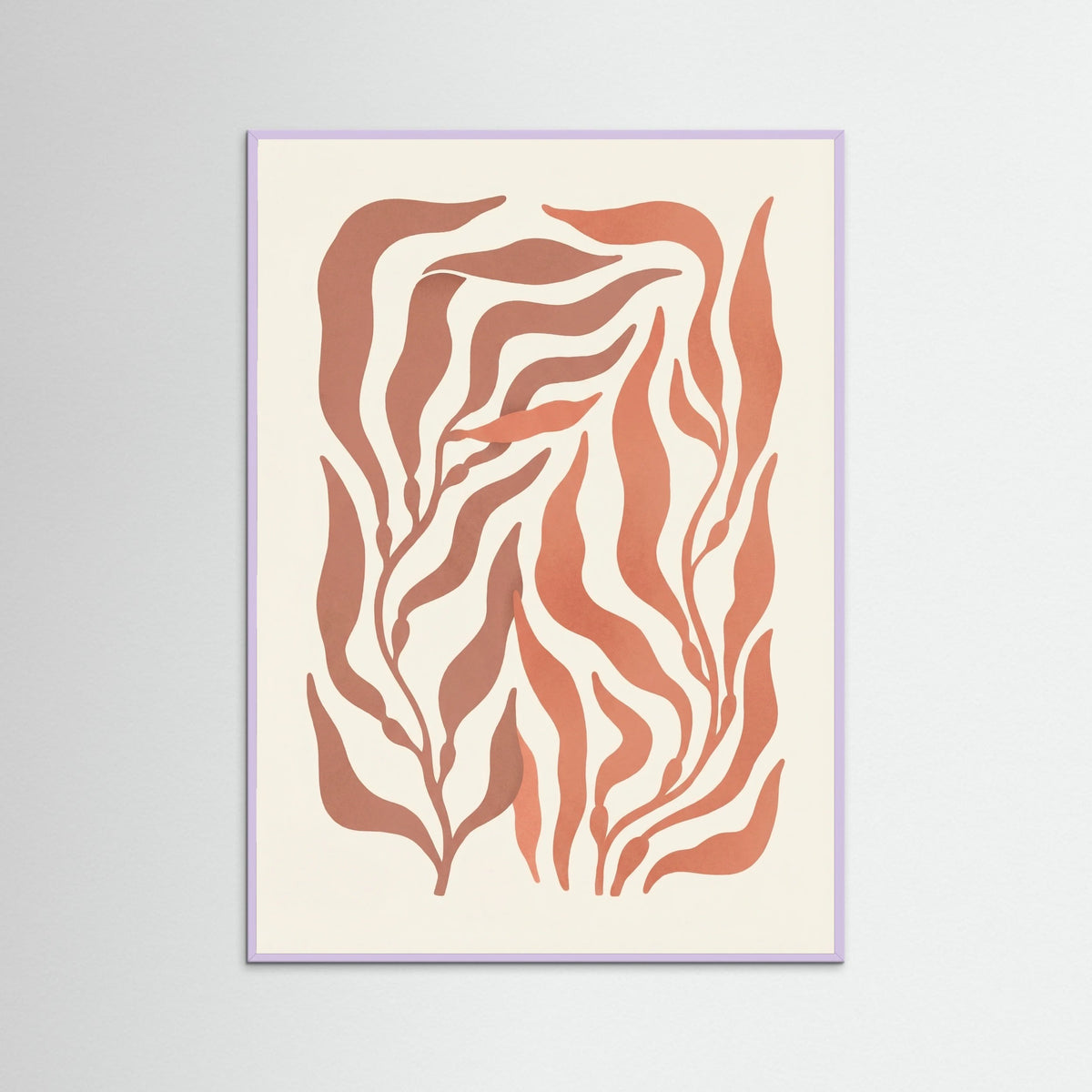 Lilac Wood Marine Organic Form