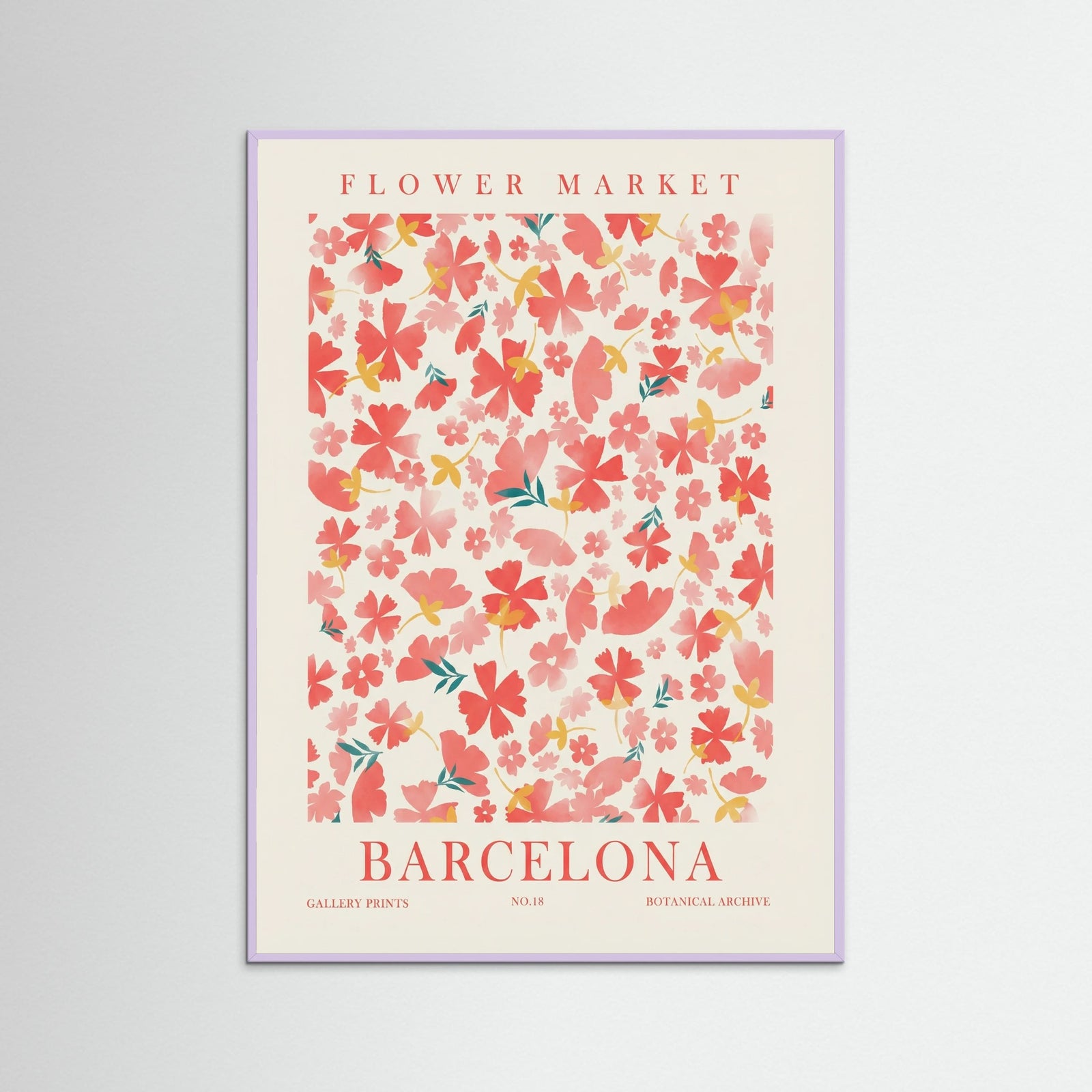 Lilac Wood Market Blossom Barcelona