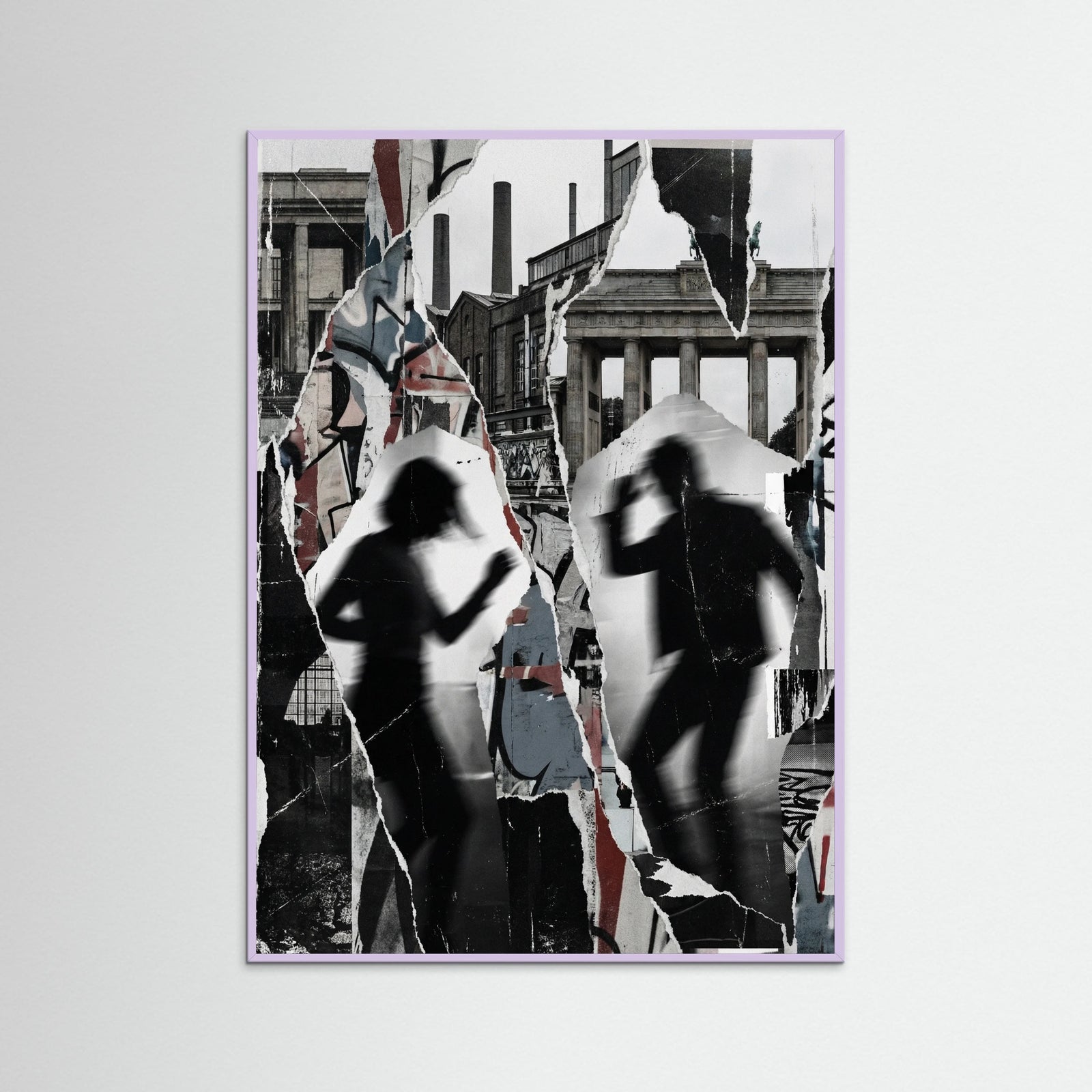 Lilac Wood Marseille Urban Abstract