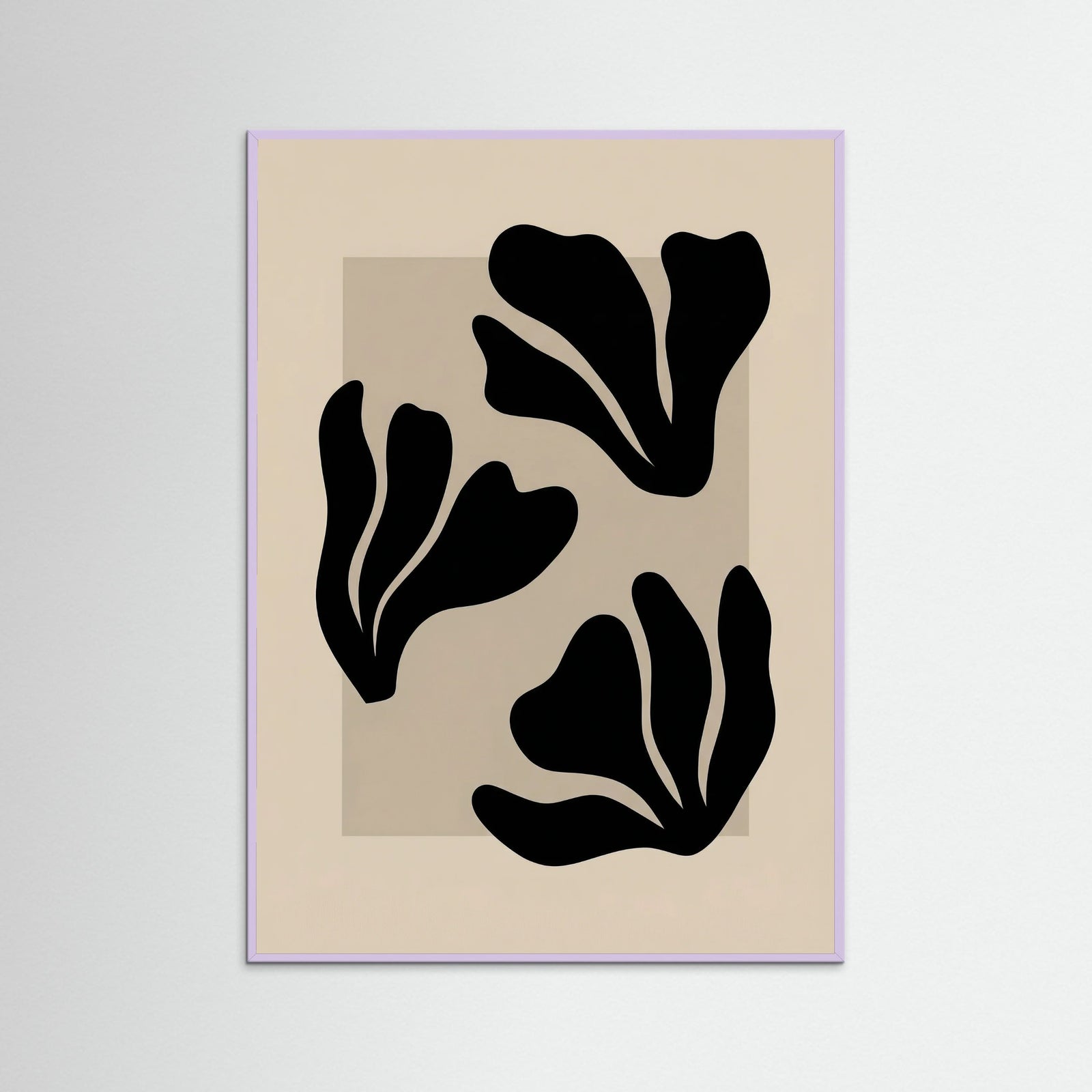 Lilac Wood Matisse Botanical Forms