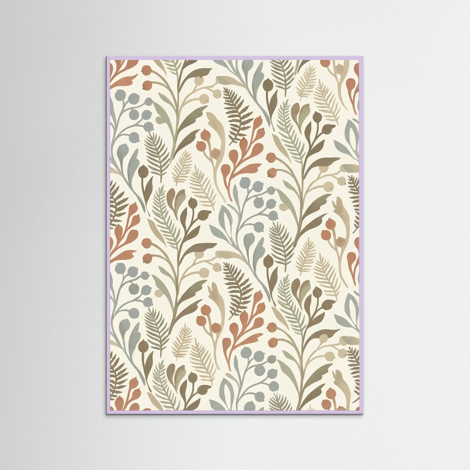 Lilac Wood Meadow Bloom Motif