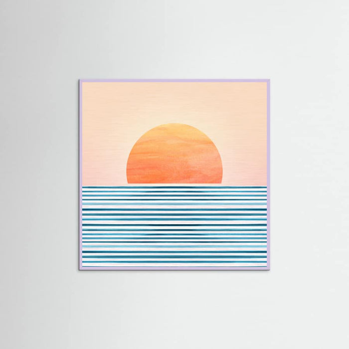 Minimalist Sunset 1 Poster – plakat og kunsttryk