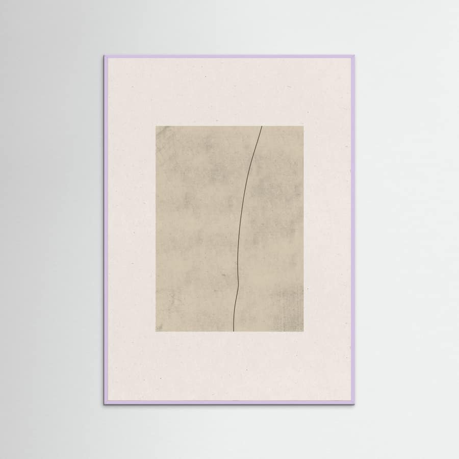 Minimalist Texture Paper No.1 Poster – poster and art print