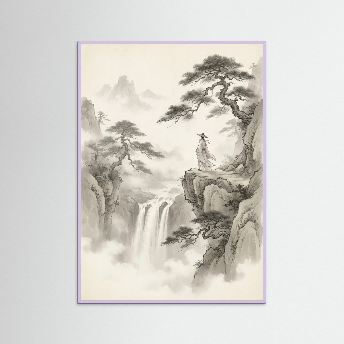 Lilac Wood Misty Mountain Journey