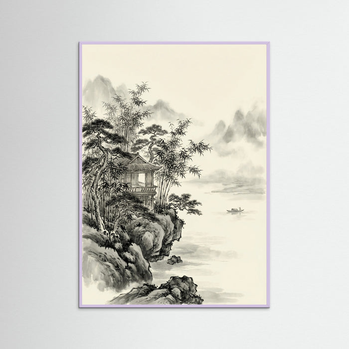 Lilac Wood Misty Peaks Serenity