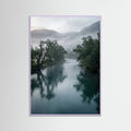Lilac Wood Misty Reflection