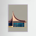 Lilac Wood Modernist Canopy