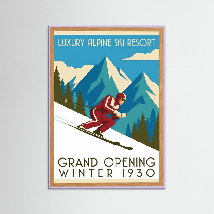 Lilac Wood Monaco Grand Prix Poster