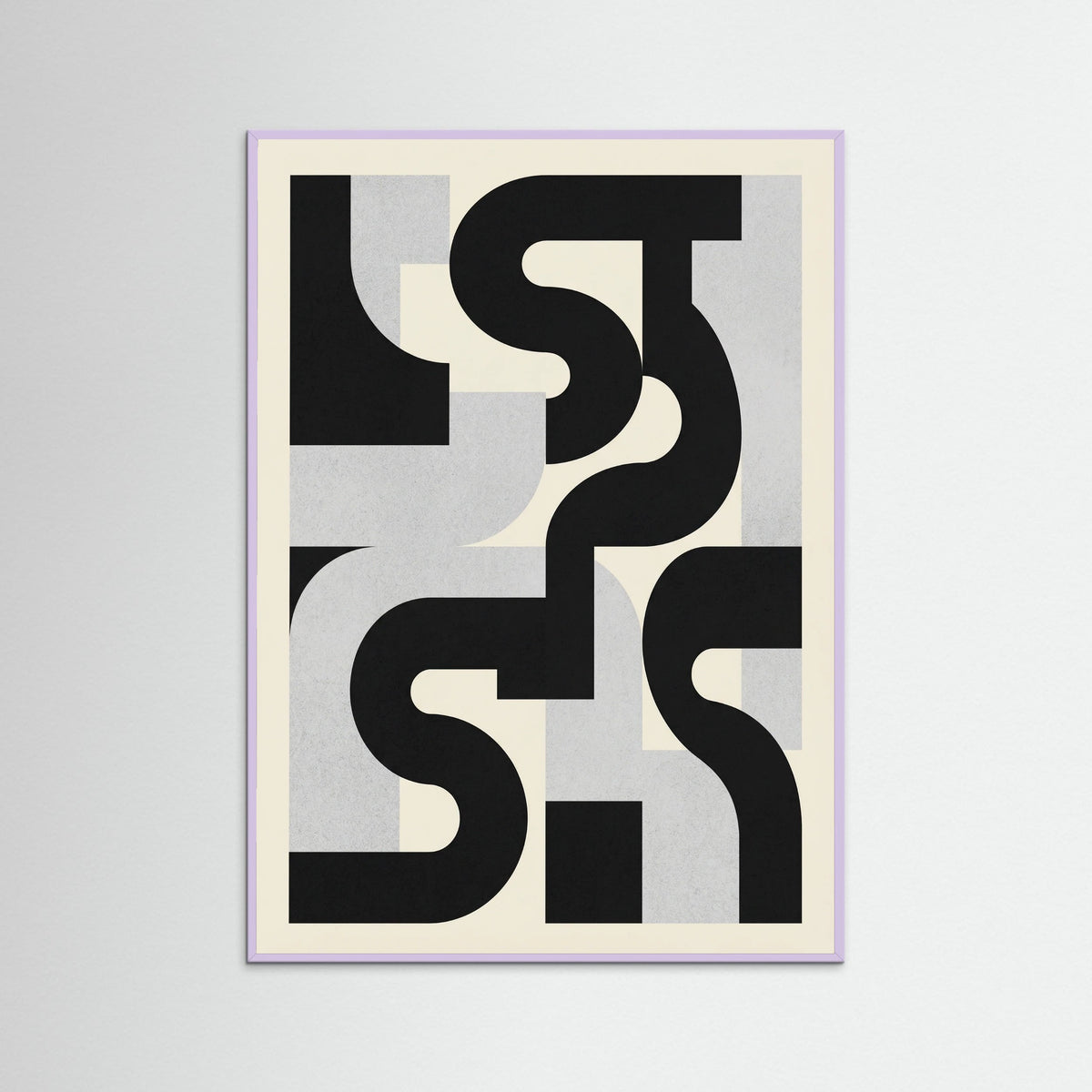 Lilac Wood Monochromatic Forms