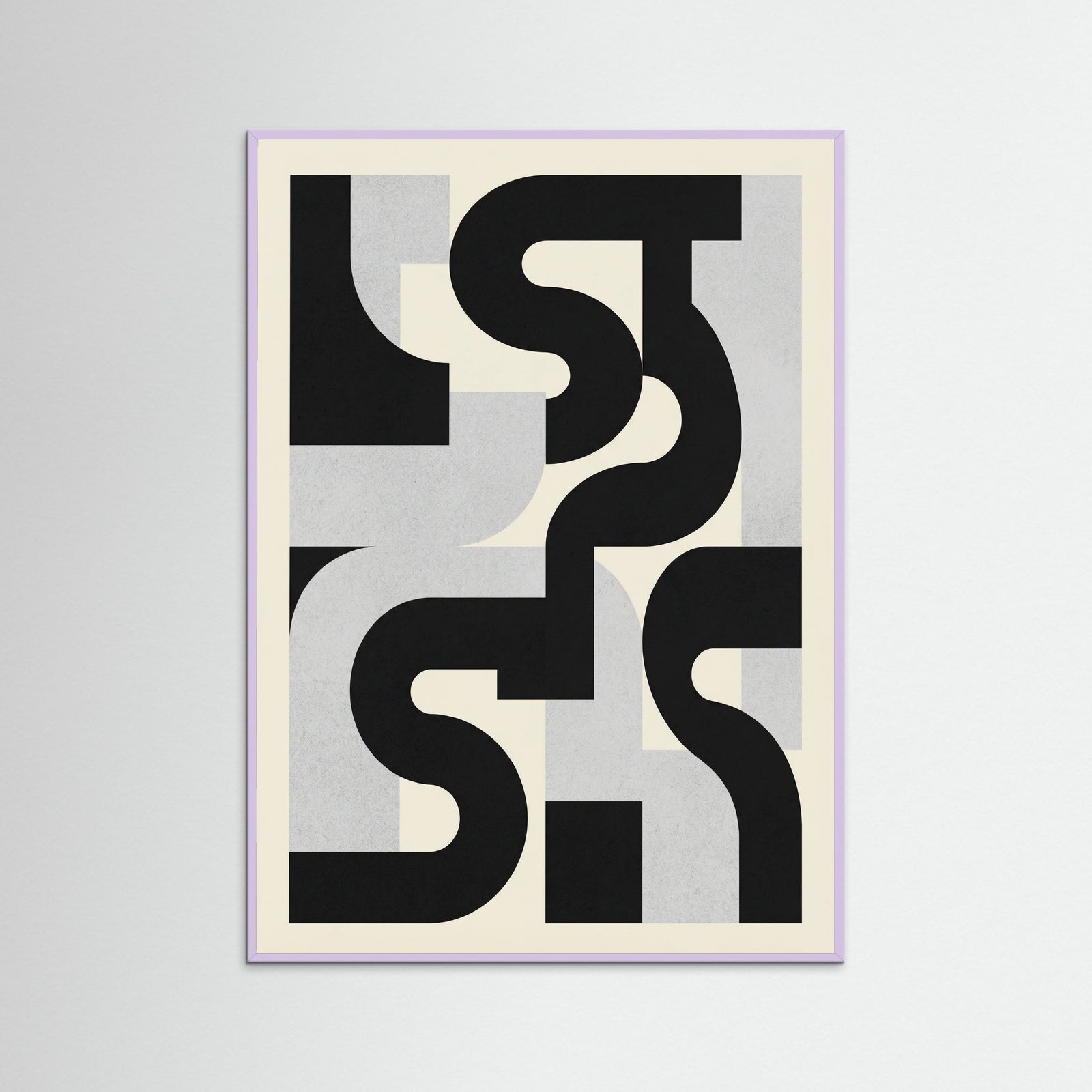 Lilac Wood Monochromatic Forms