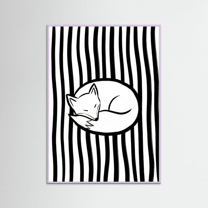 Lilac Wood Monochrome Catnap