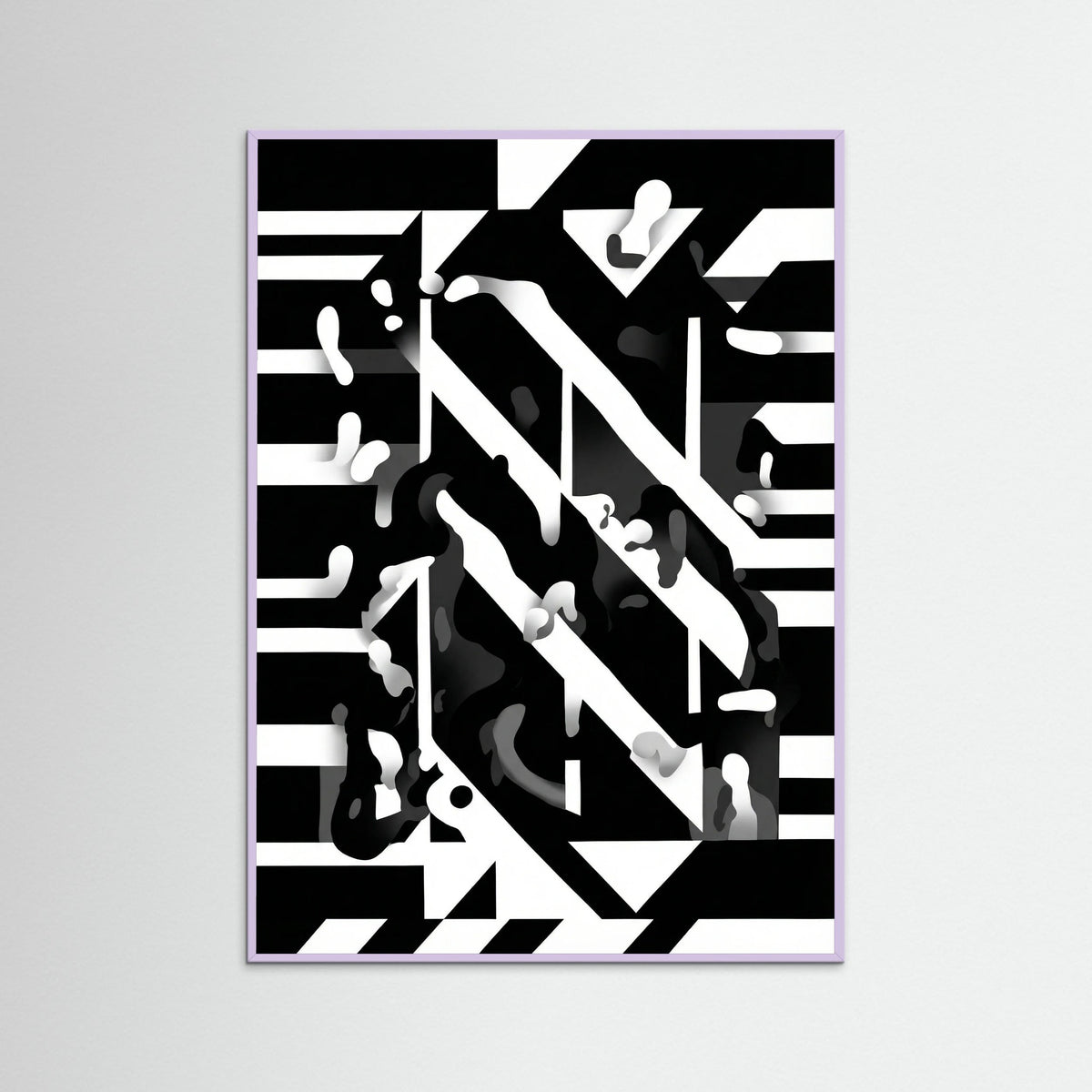 Lilac Wood Monochrome Dynamics