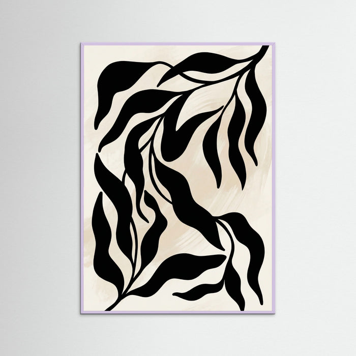 Lilac Wood Monochrome Flora