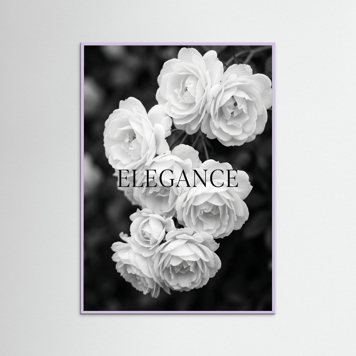 Lilac Wood Monochrome Lilies