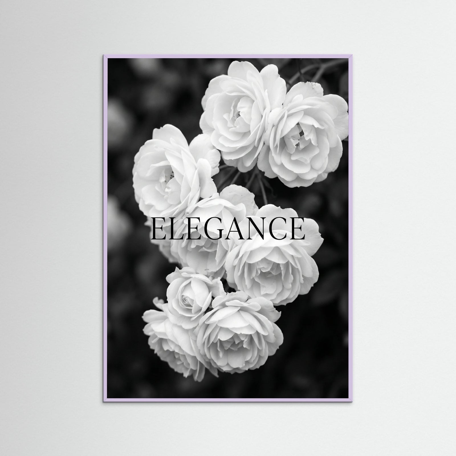 Lilac Wood Monochrome Lilies