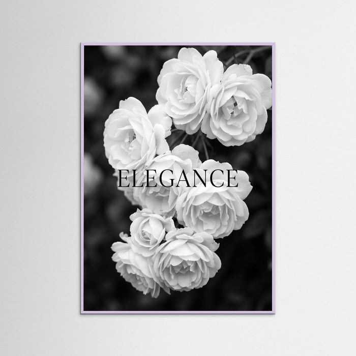 Lilac Wood Monochrome Lilies