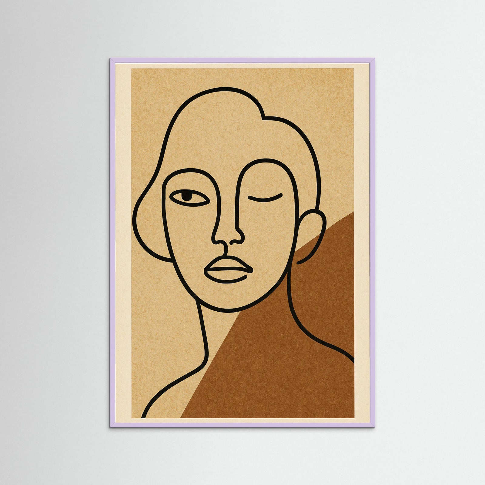 Lilac Wood Monochrome Muse