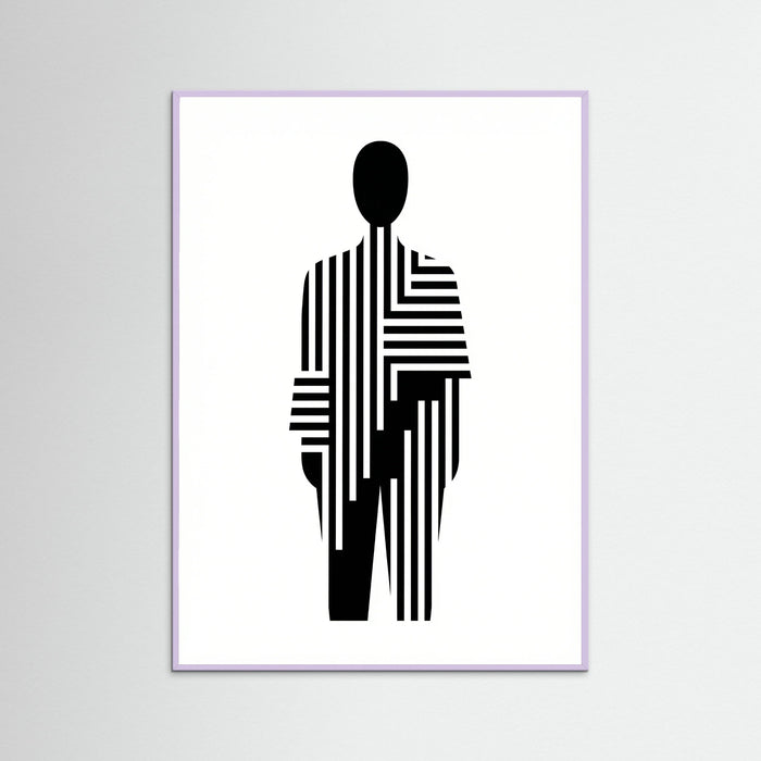 Lilac Wood Monochrome Muse