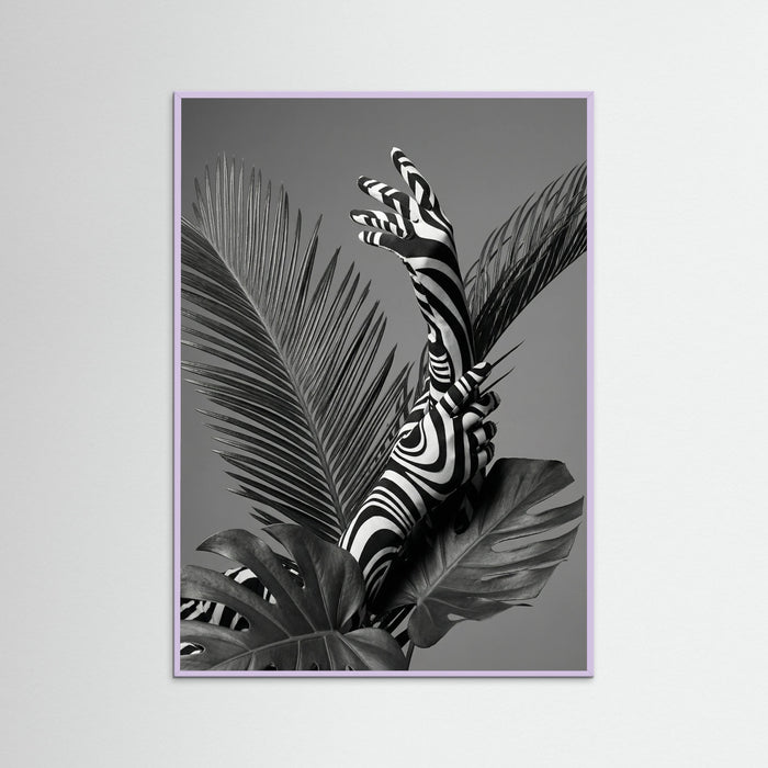 Lilac Wood Monstera Grace