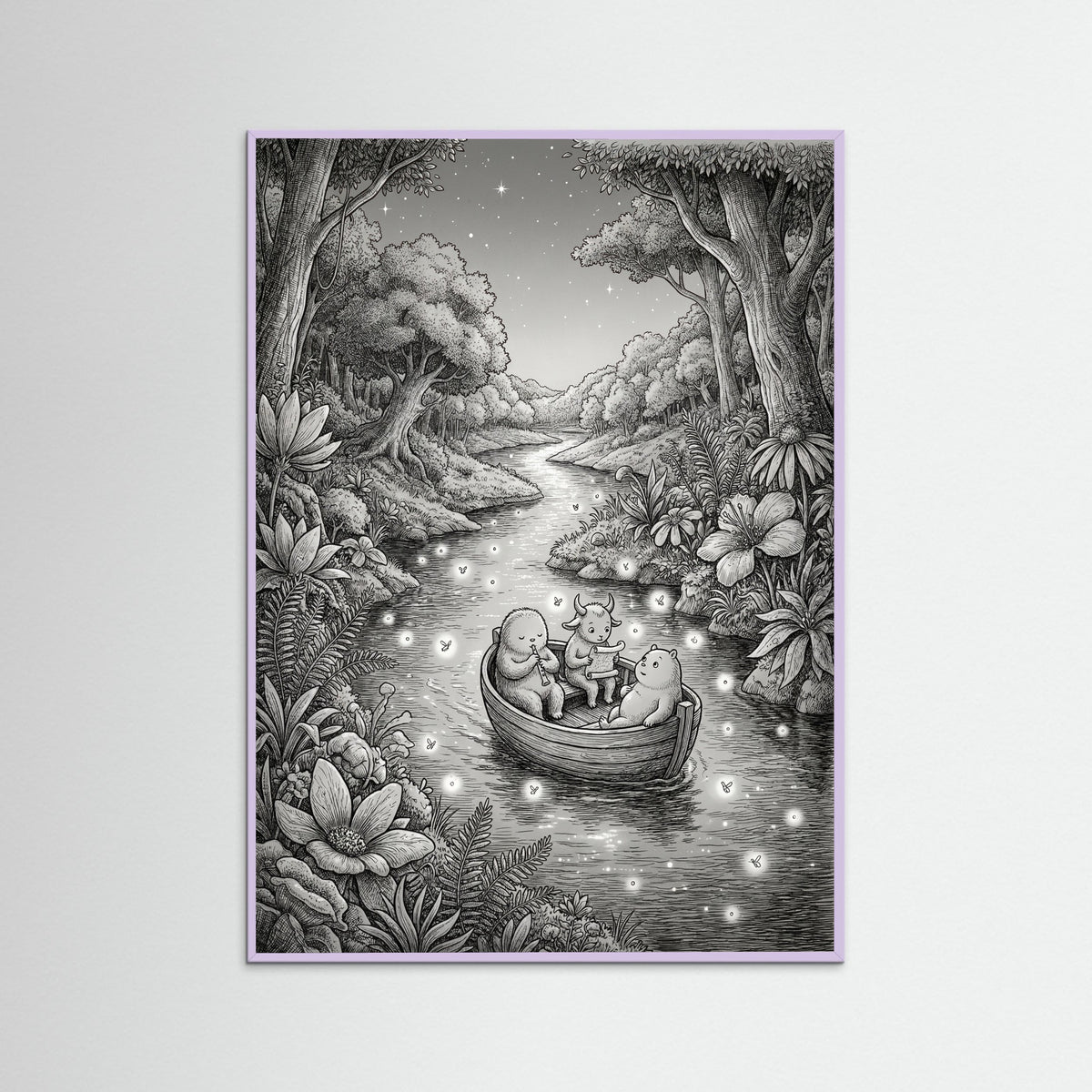 Lilac Wood Moomin Forest