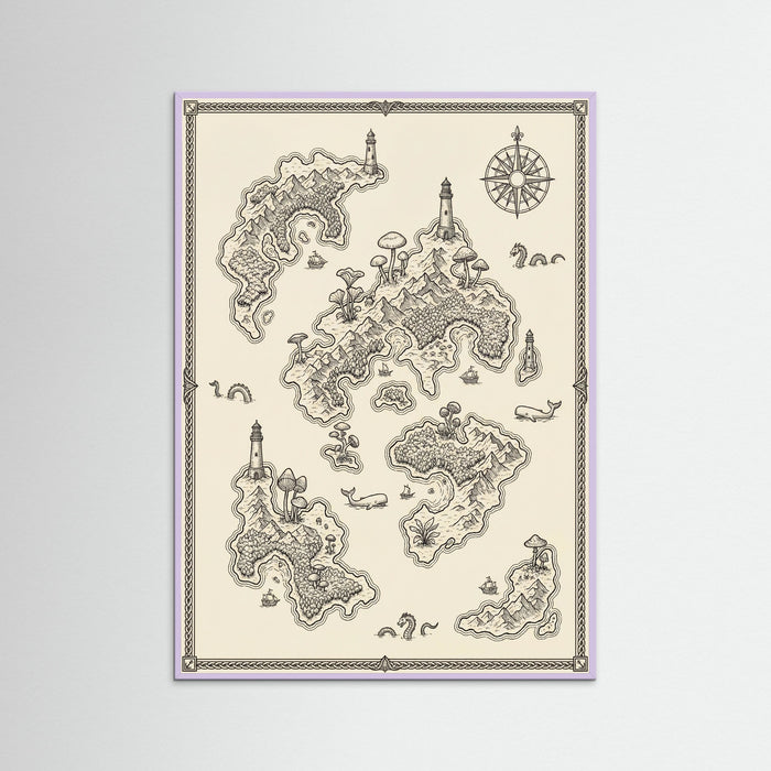 Lilac Wood Moomin Valley Map