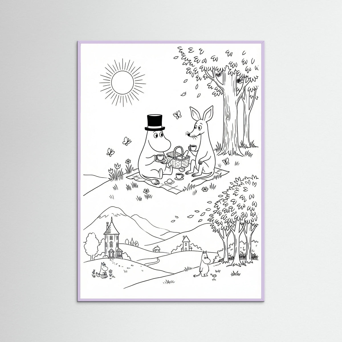 Lilac Wood Moomins Bloom