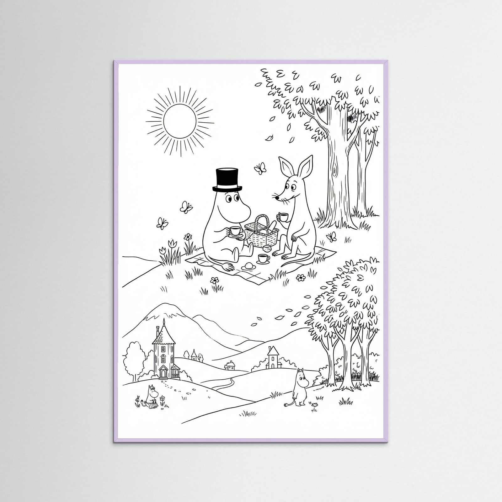 Lilac Wood Moomins Bloom