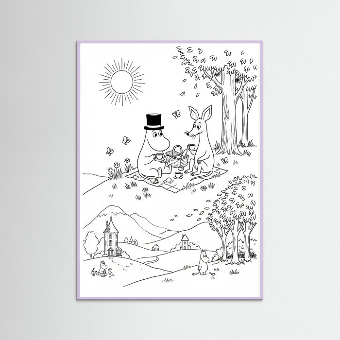 Lilac Wood Moomins Bloom