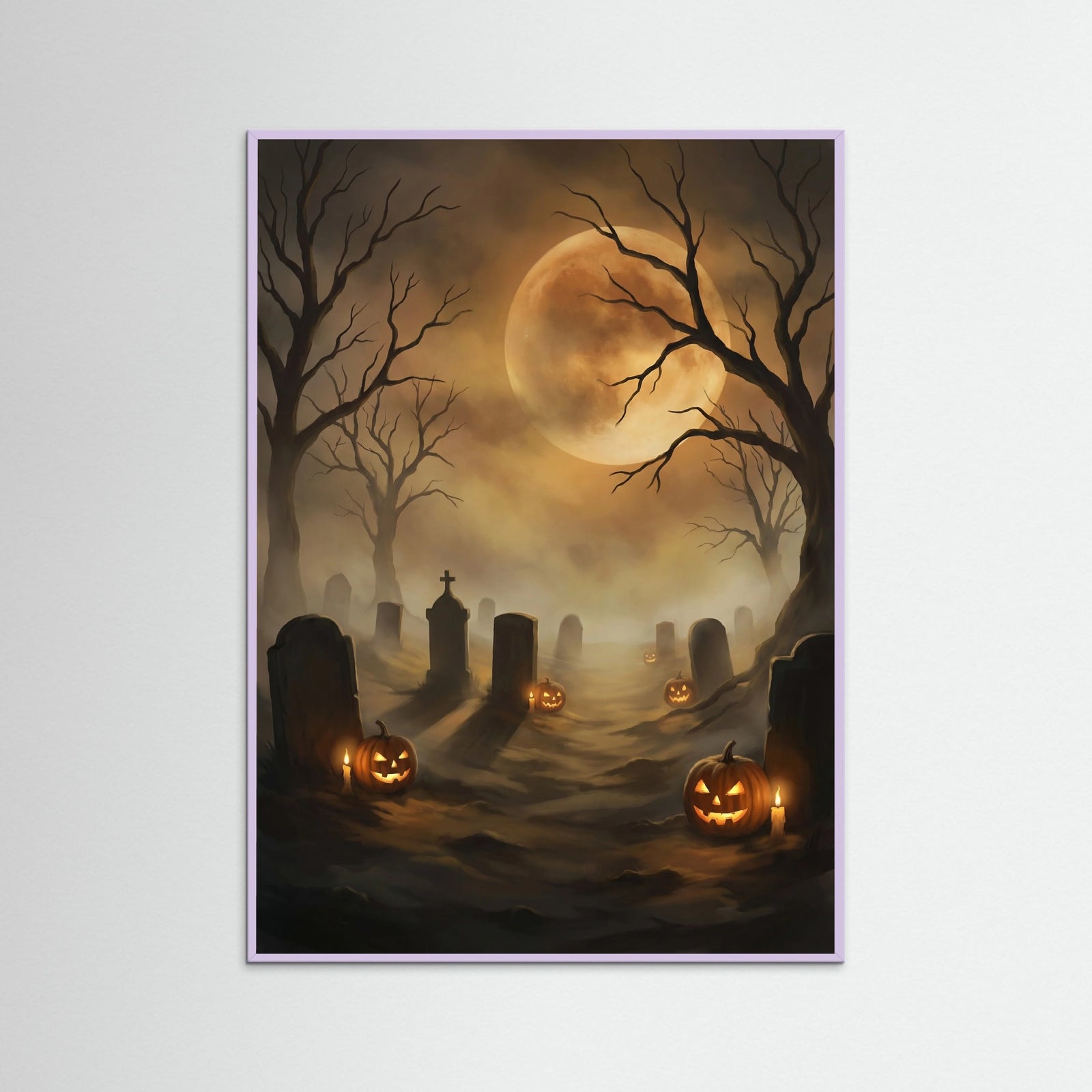 Lilac Wood Moonlit Witch Flight